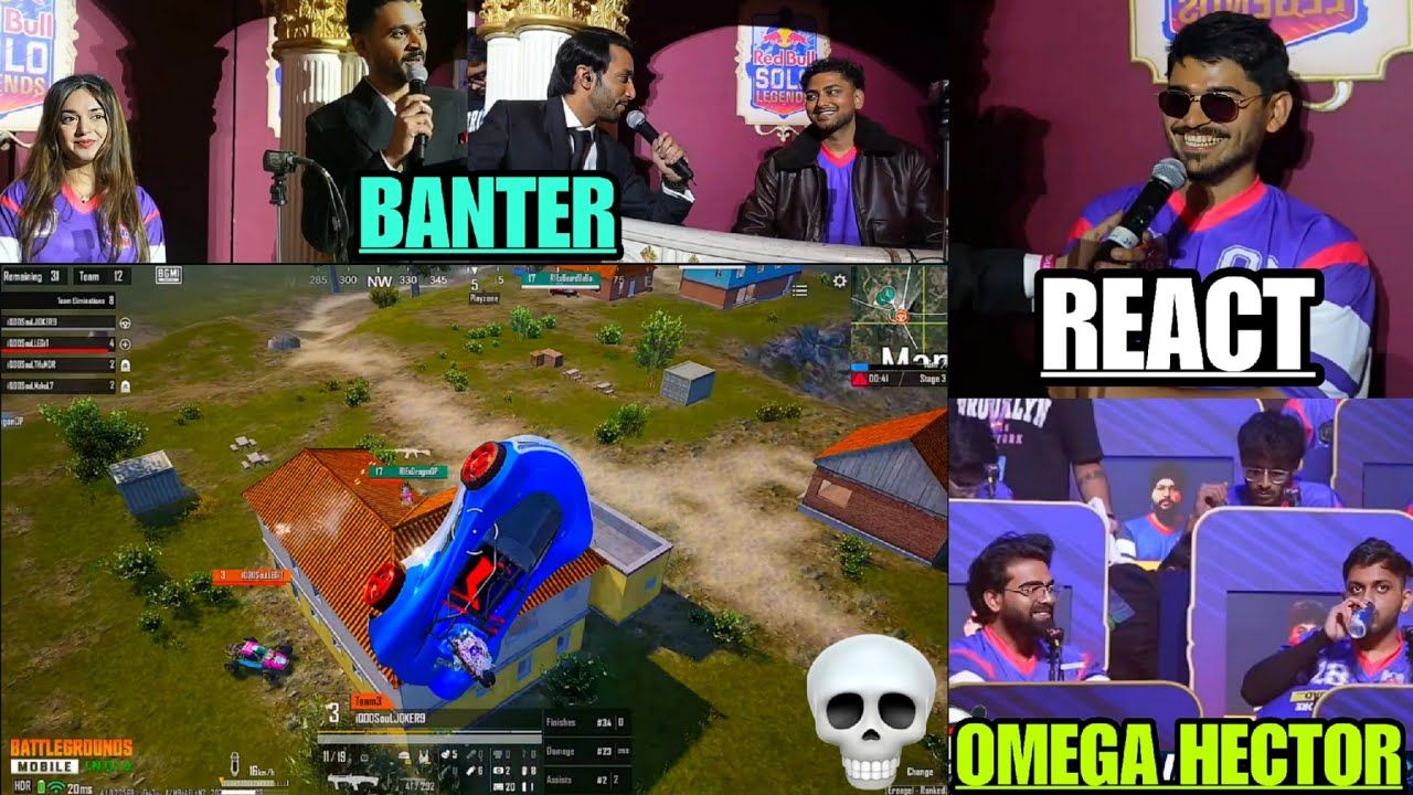 OMG!! Joker What? 🥵 S8UL vs Godlike Funny Banter 😂 Omega & Hector Same Team ✅ SouL Scrims