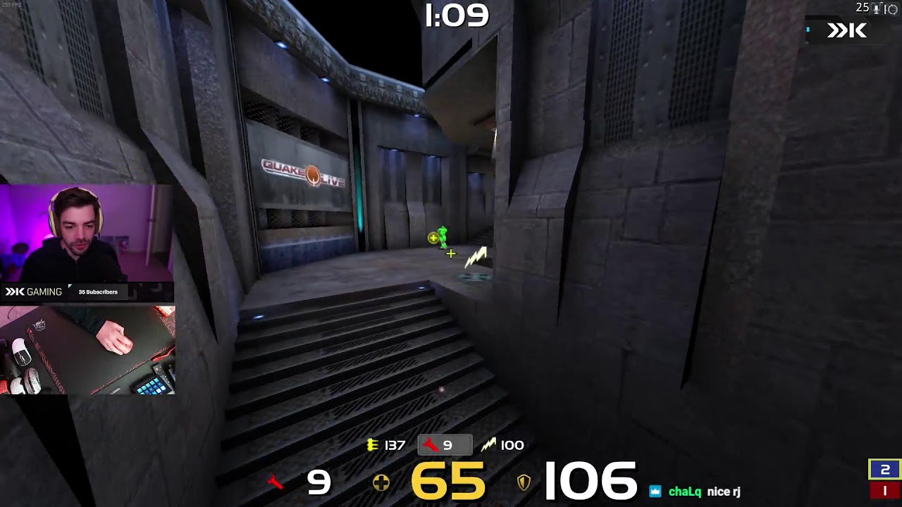 Quake then Palcrack!