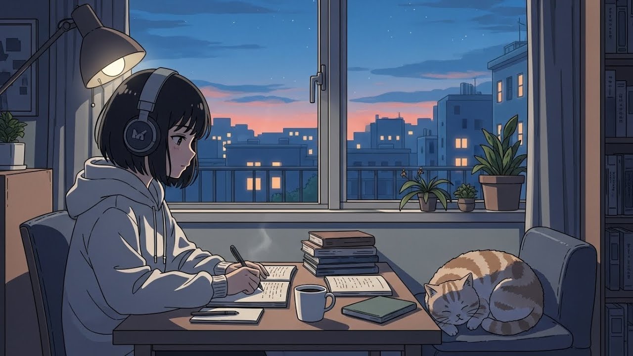 Less Talk, More Focus ☔ Lo Fi for Study & Work