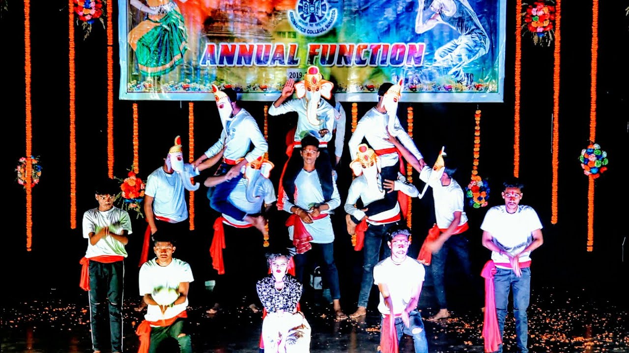 ABCD - shambhu sutaya dance performance - Aeronautics College annual day celebration 2020 |
