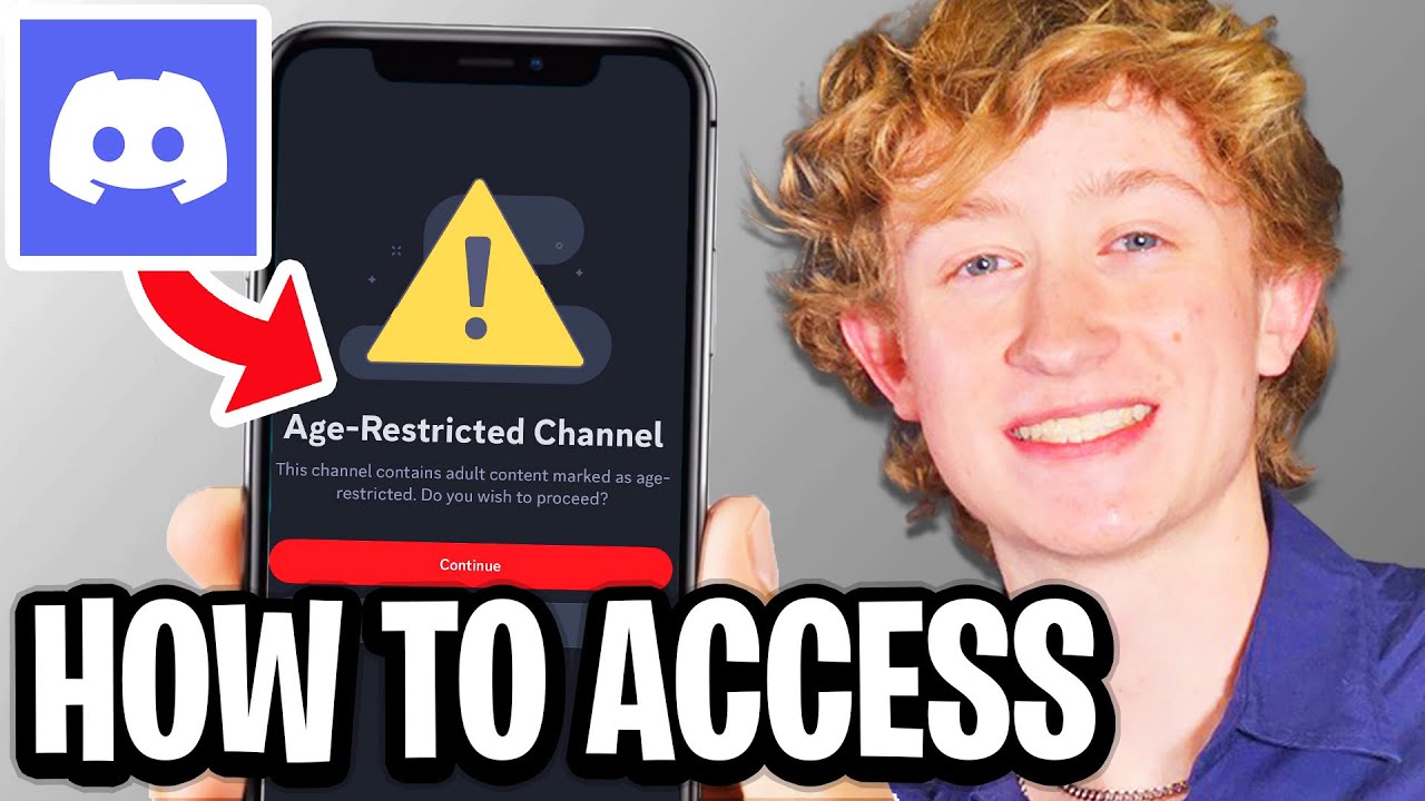 How To Access Age Restricted Discord Server On iOS - Step By Step