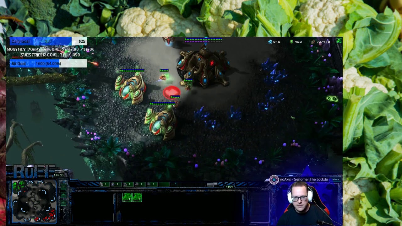 Cauli in, RuFF hits his keyboard out of Protoss super imbalanced units