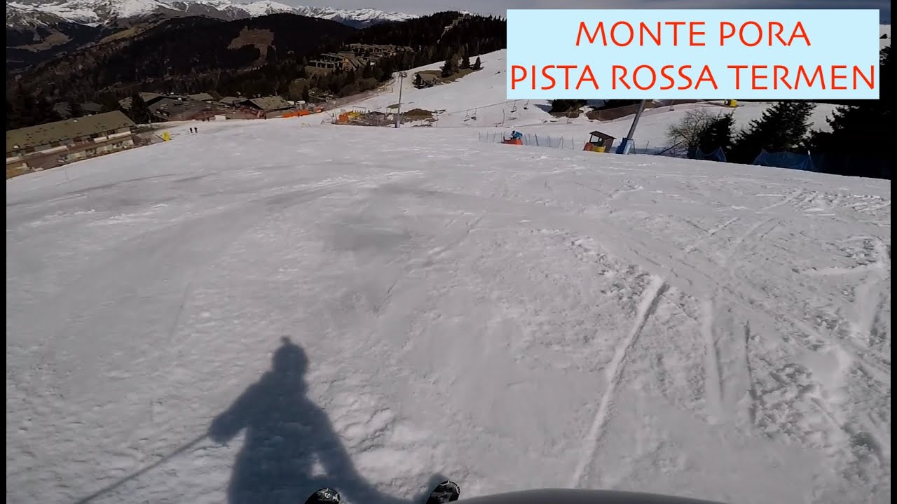 Monte Pora, pista rossa Termen, raccordo Cima Pora sx