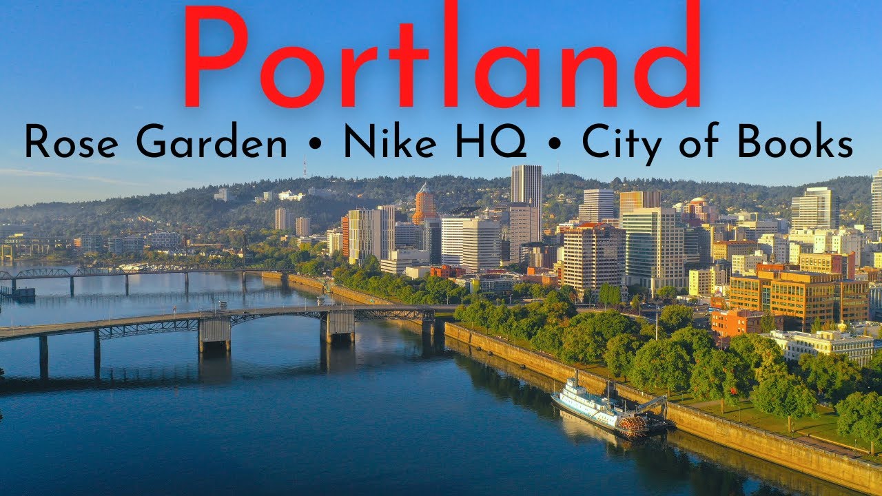 Portland, Oregon 4k Virtual Tour of the Rose City