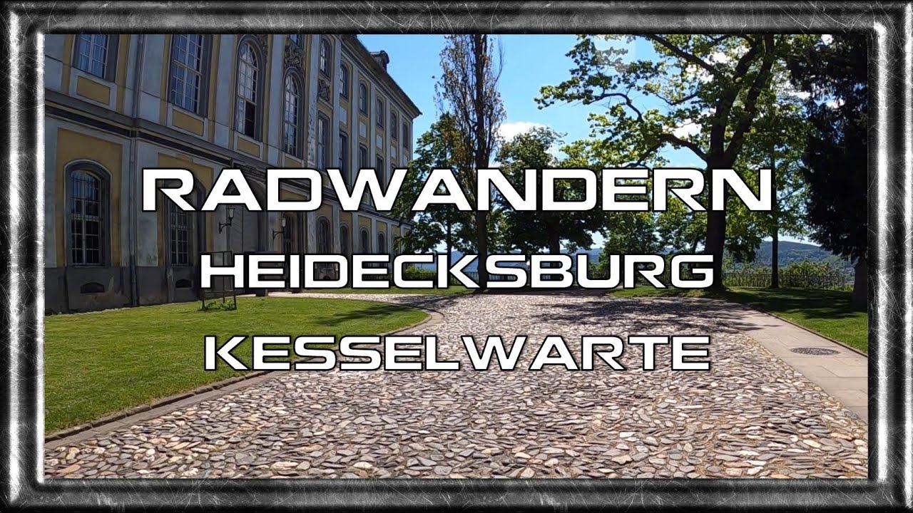 Radwandern in Thüringen | Rudolstadt | Heidecksburg & Kesselwarte | GoPro Hero 8 Black