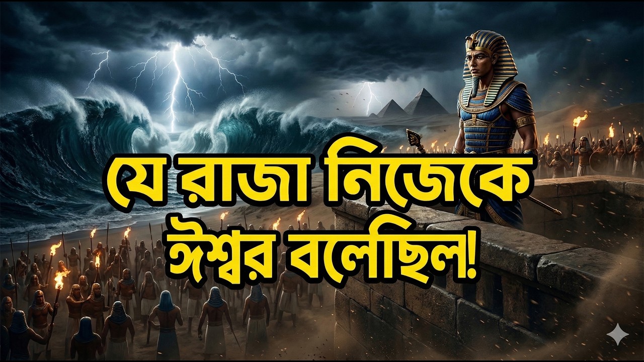 ফেরাউন কে ছিল? কীভাবে আল্লাহ তাকে ধ্বংস করলেন | ফেরাউনের অহংকার ও শেষ পরিণতি ২০২৬