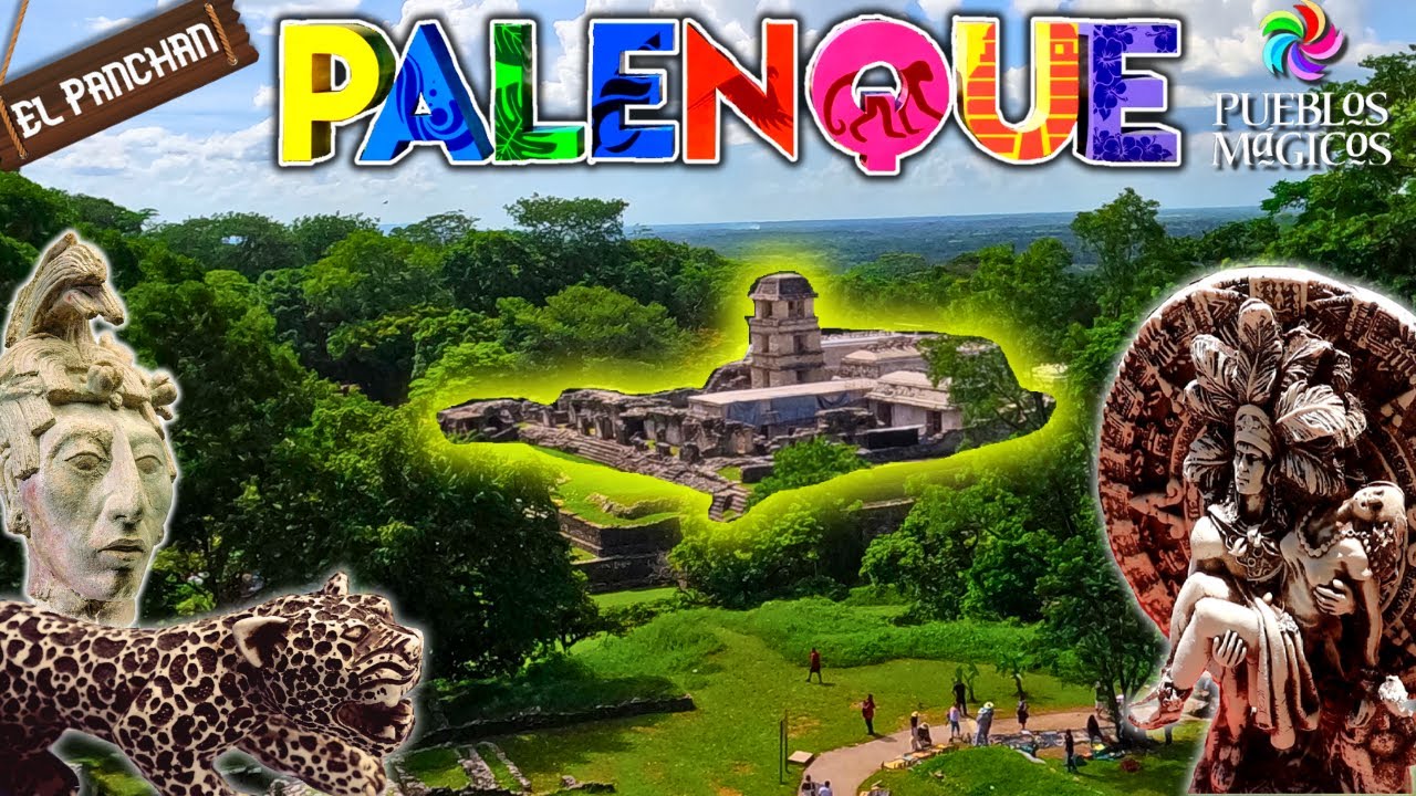 TODAS LAS ACTIVIDADES TURÍSTICAS de PALENQUE, CHIAPAS 🐆🌈☀️💦🌳🌎⛺