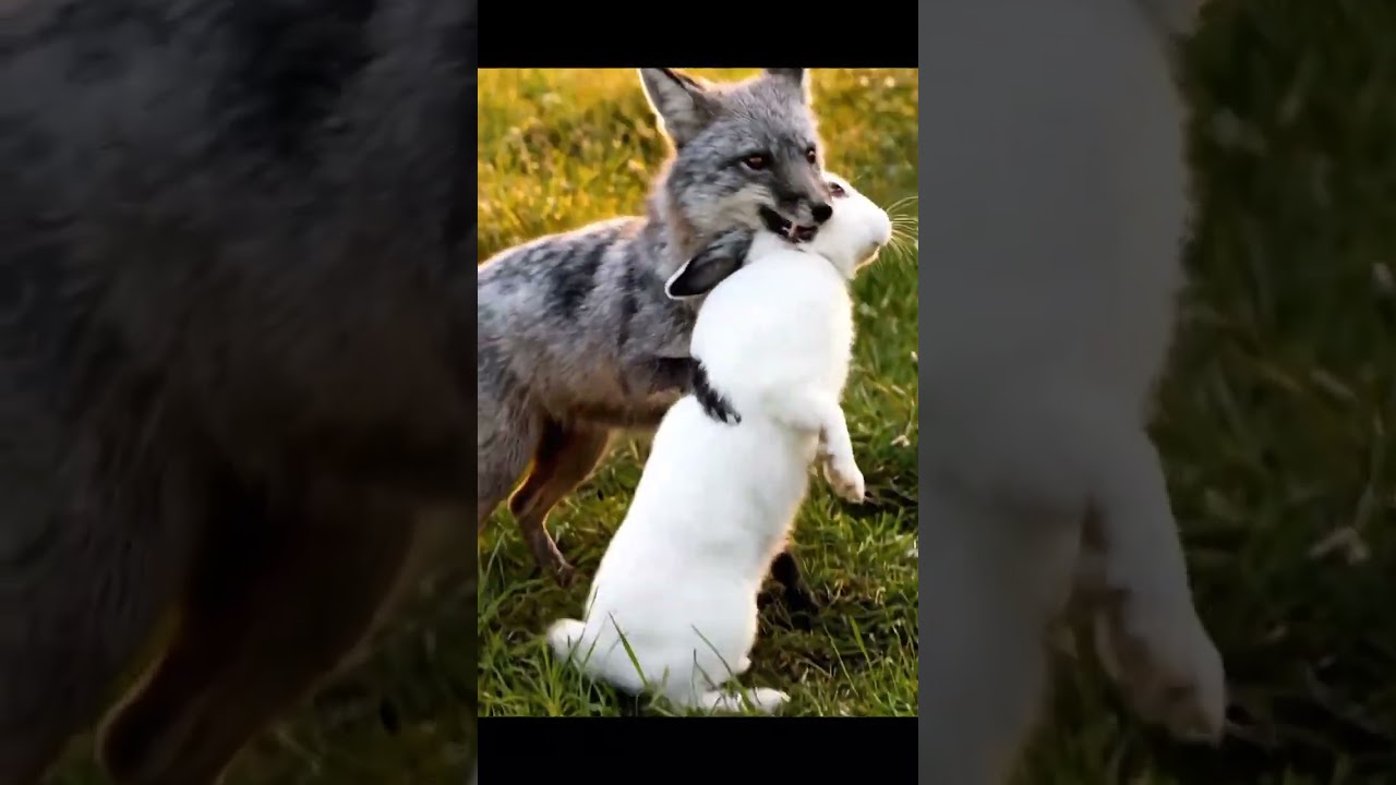 "Bunny in Danger! Fox is Chasing  | Can Friends Save Him?"