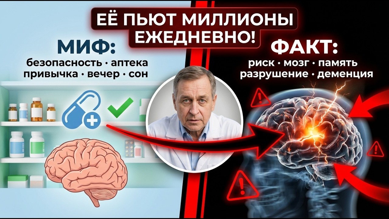 Эта таблетка связана с ДЕМЕНЦИЕЙ: врач объясняет