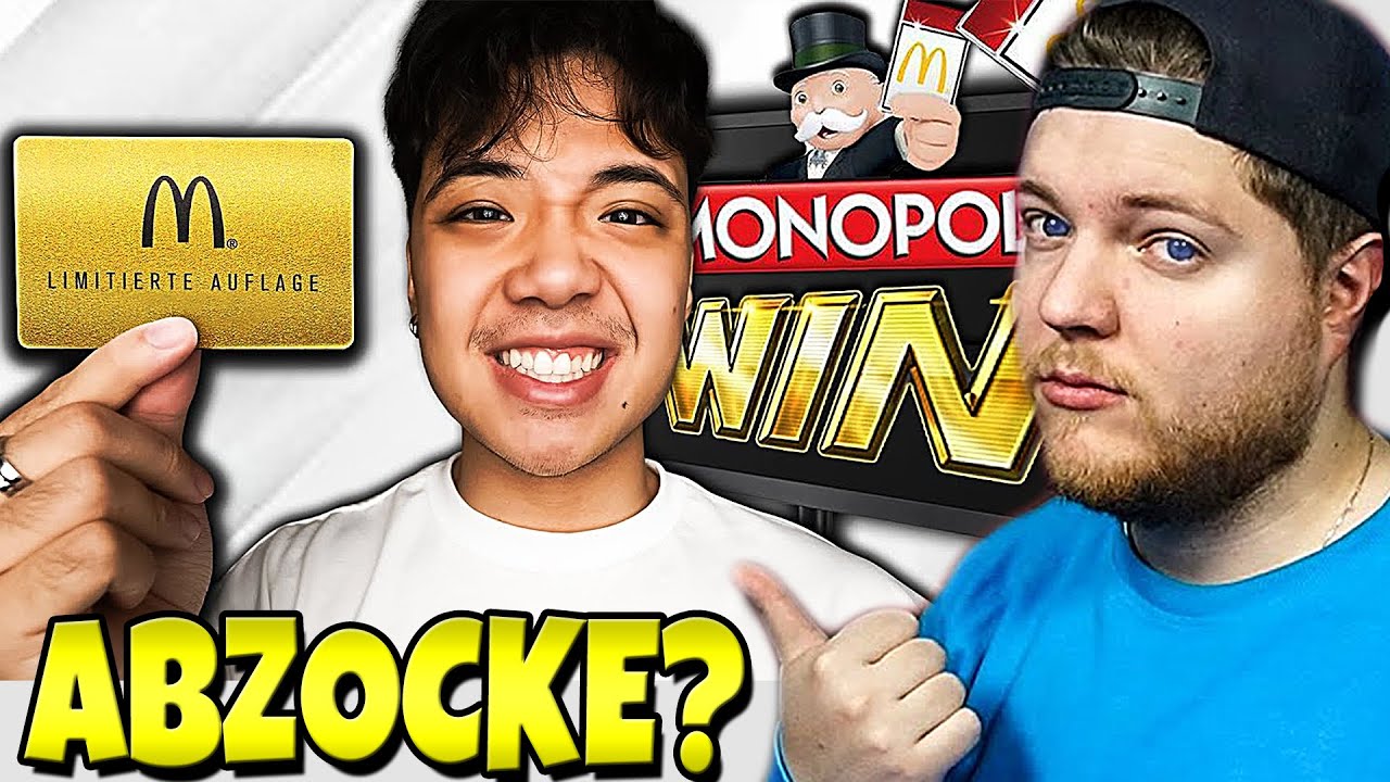 Er hat das McDonald's Monopoly EXPOSED 😳