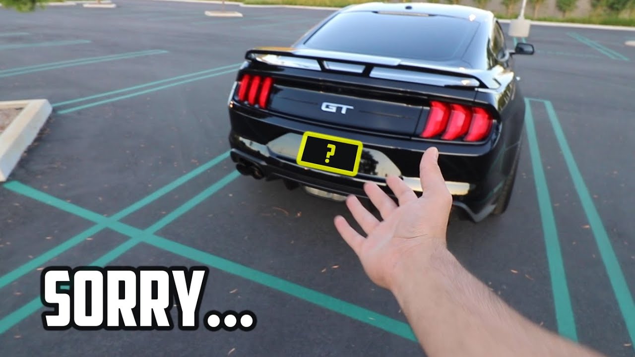 New plates for my Mustang are going to TRIGGER a lot of people.. (Plate REVEAL)