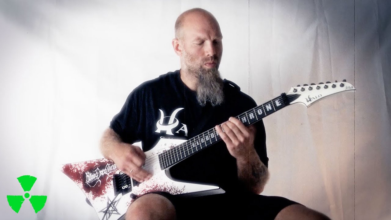 BLOOD RED THRONE - 'Conquered Malevolence' (OFFICIAL GUITAR PLAYTHROUGH)