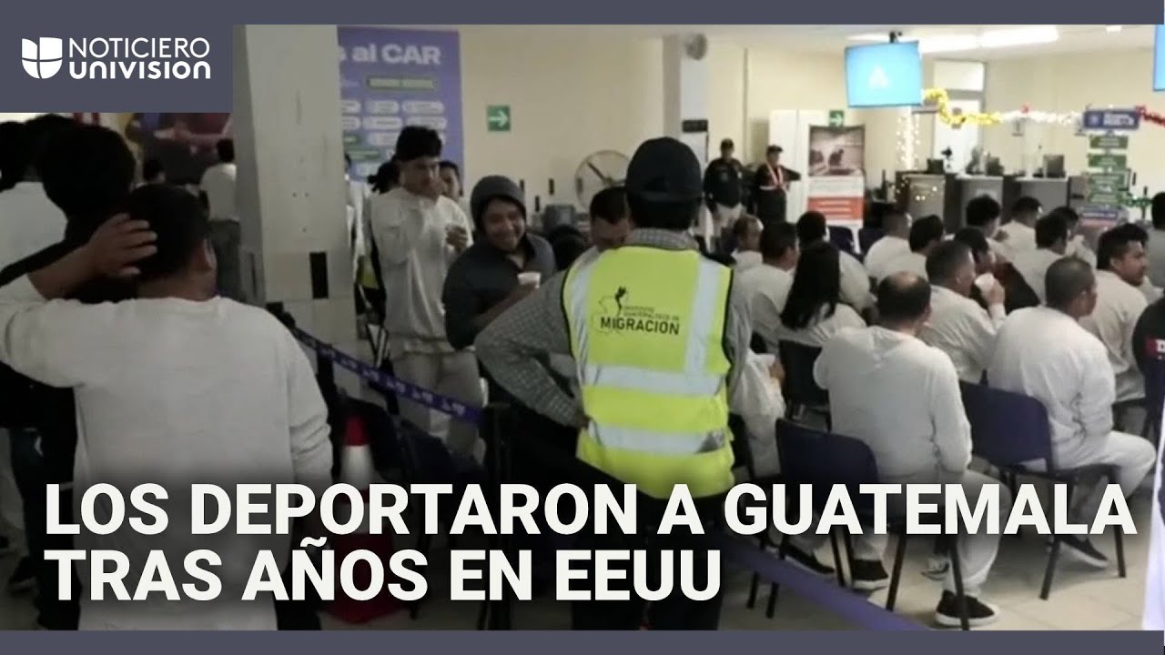 Se fueron a EEUU siendo menores y hoy regresan a Guatemala deportados: 