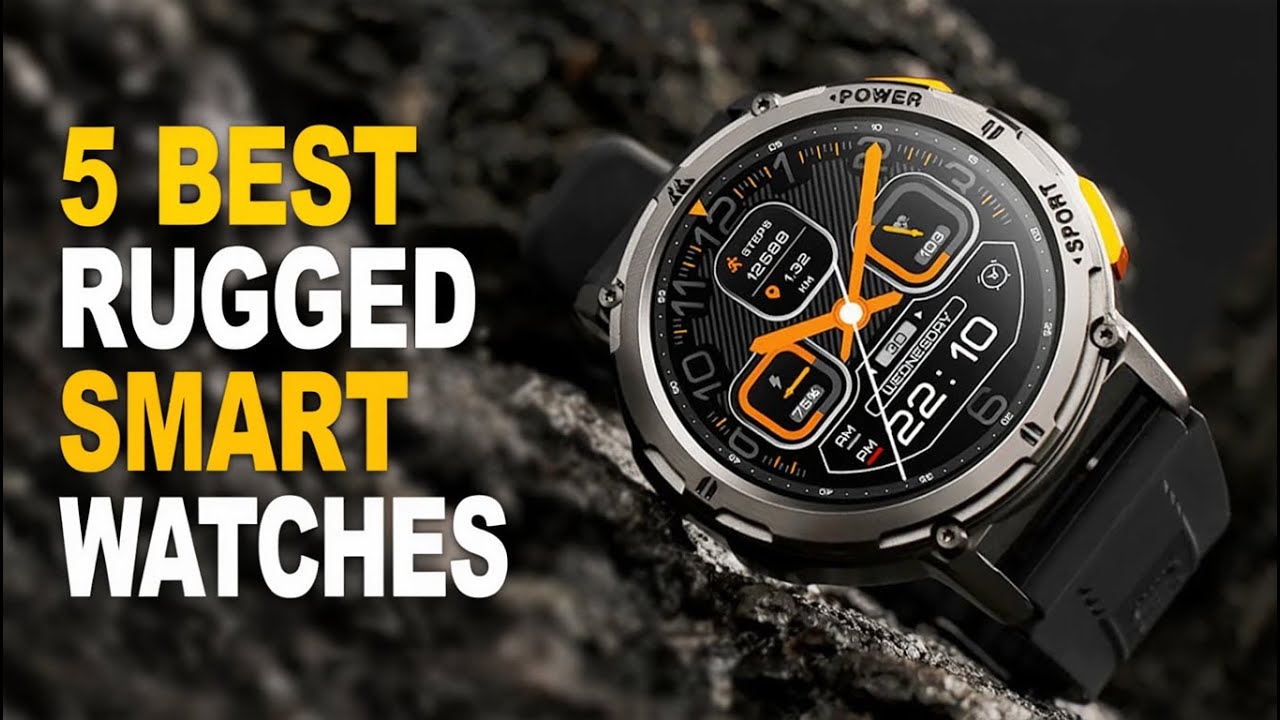 Top 5 BEST Rugged Smartwatches of 2026