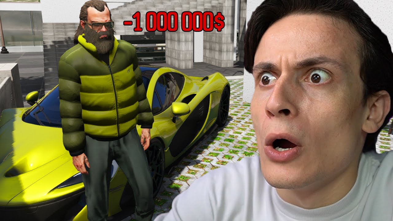 როგორ დახარჯა 1 000 000$ ტრევორმა ? GTA5