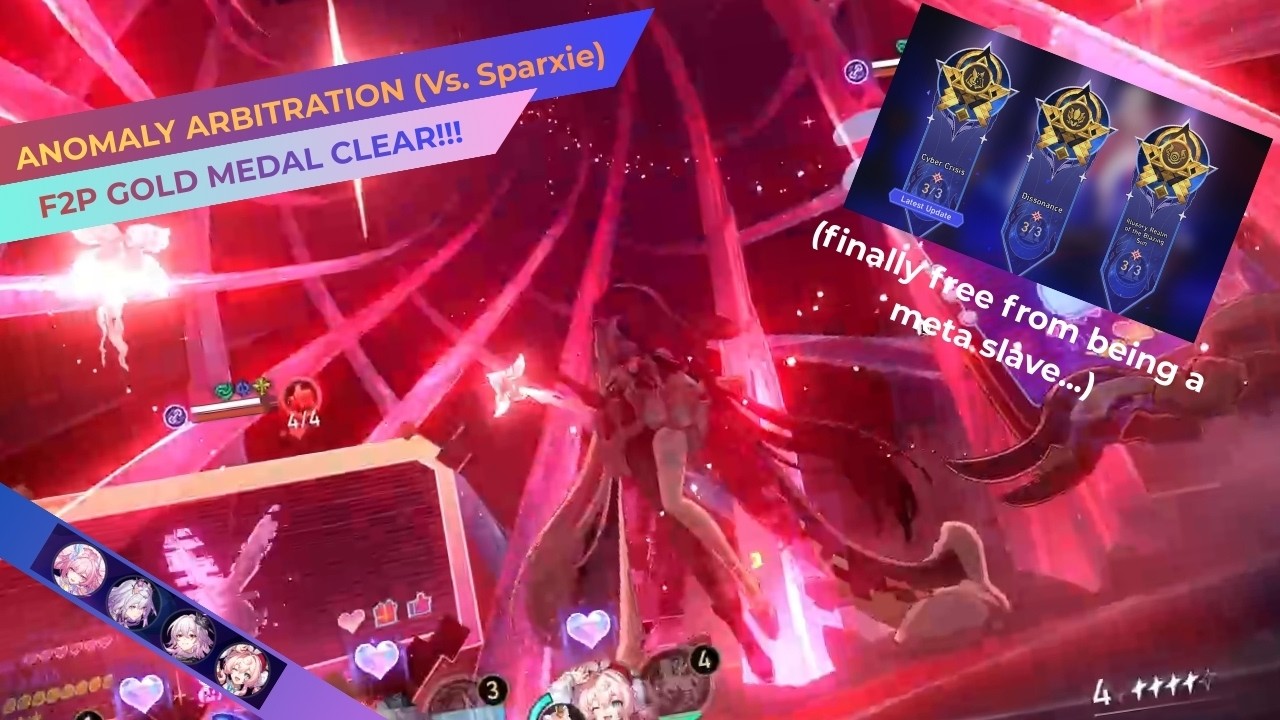 F2P ACHIEVES TRIPLE GOLD ANOMALY ARBITRATION HISTORY! | Honkai: Star Rail