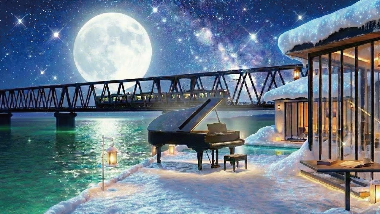 Deep Sleep Music 💤 【1 Hour Piano Music for Relaxing, Sleeping, ☕ 🌙】