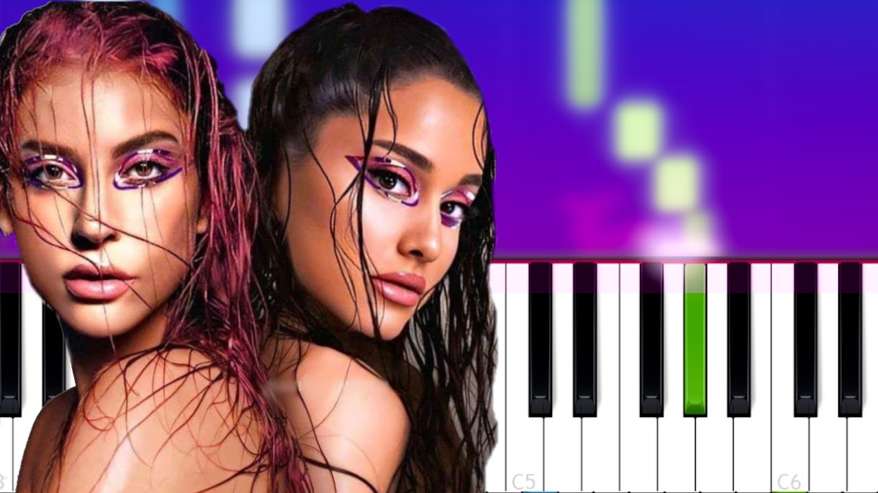 Lady Gaga, Ariana Grande - Rain On Me |Piano Tutorial