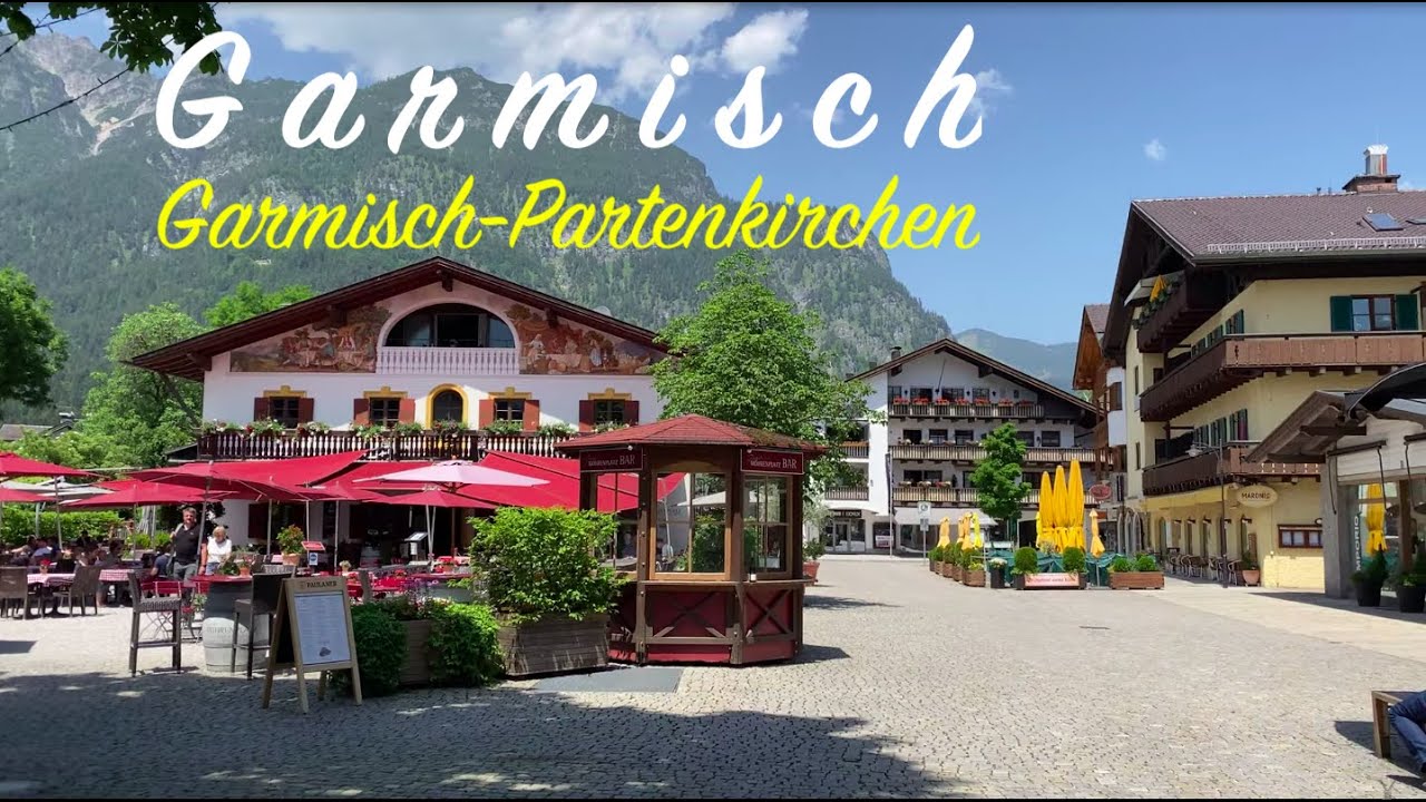 Garmisch-Partenkirchen Germany Garmisch - 4K  #garmisch #garmischpartenkirchen
