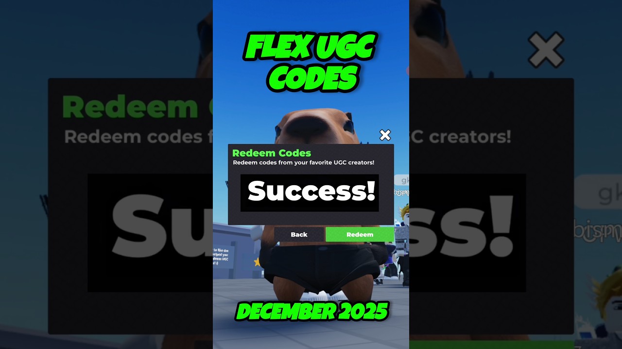 Flex ugc codes december 2025#roblox #shorts #shortvideo #robux #newcodes