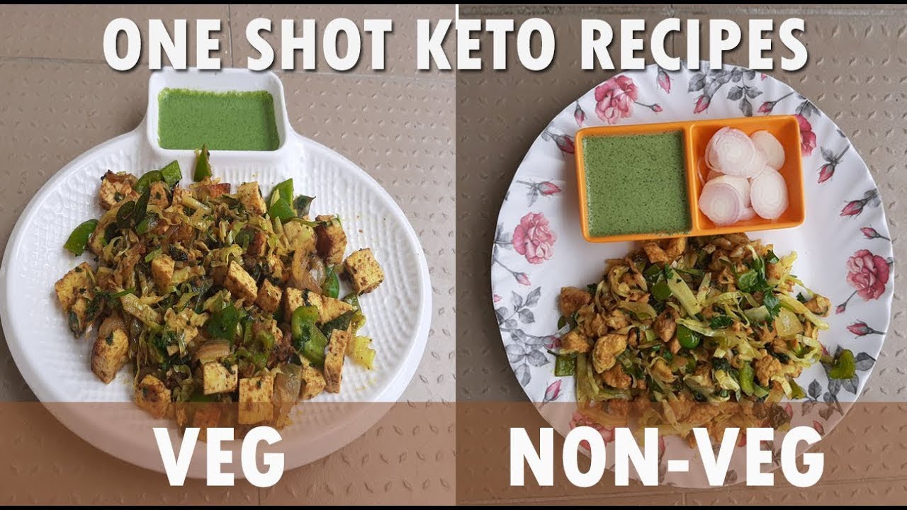 ONE SHOT KETO RECIPES | LOW CARB | VEG| NON VEG | DOIT360