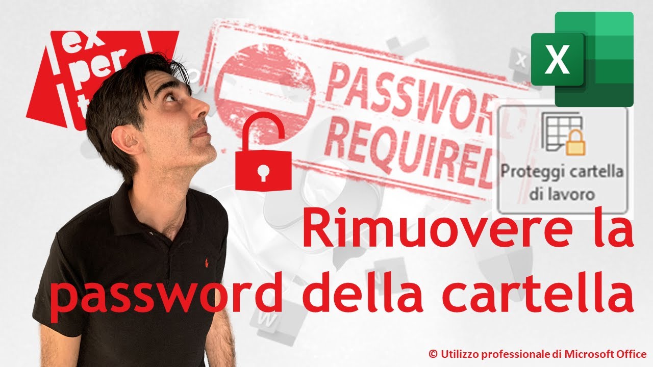 EXCEL - TRUCCHI E SEGRETI: 🔐 Eliminare la protezione della cartella senza conoscere la password
