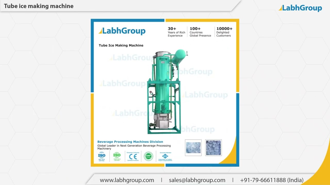 Tube ice making machine | Labh Group