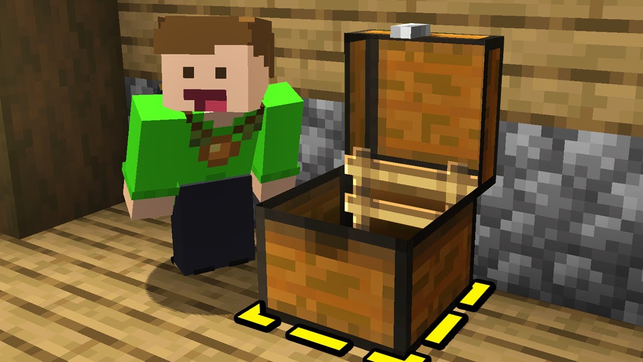Hur man g&ouml;r HEMLIGA D&Ouml;RRAR i Minecraft