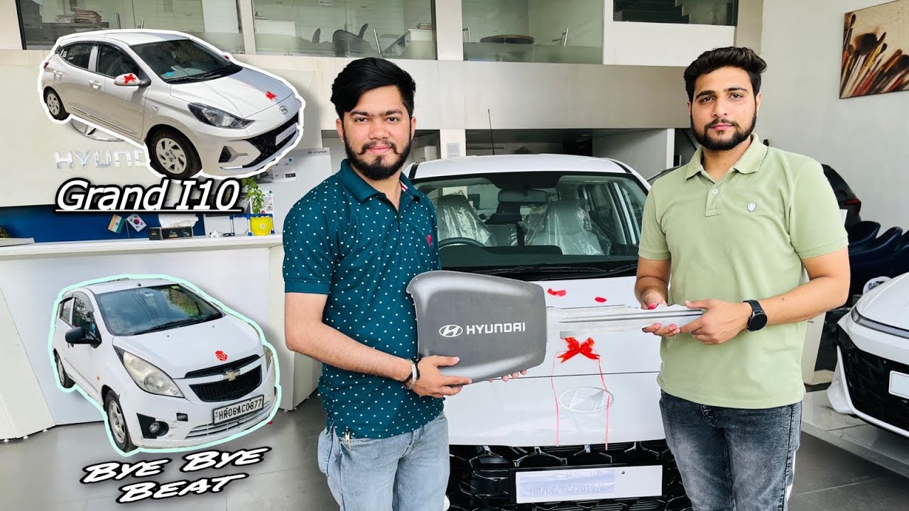 Taking Delivery of Our New Car 🚘 || 2023 Hyundai Grand i10 Nios || And || Bye Bye Beat 🤨.