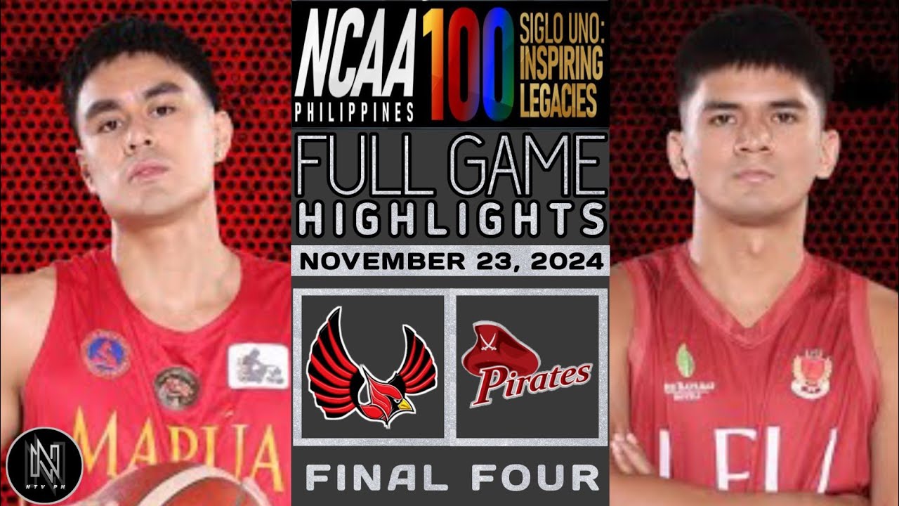 NCAA HIGHLIGHTS | MAPUA CARDINALS VS LPU PIRATES | FINAL 4 | NOVEMBER 23, 2024