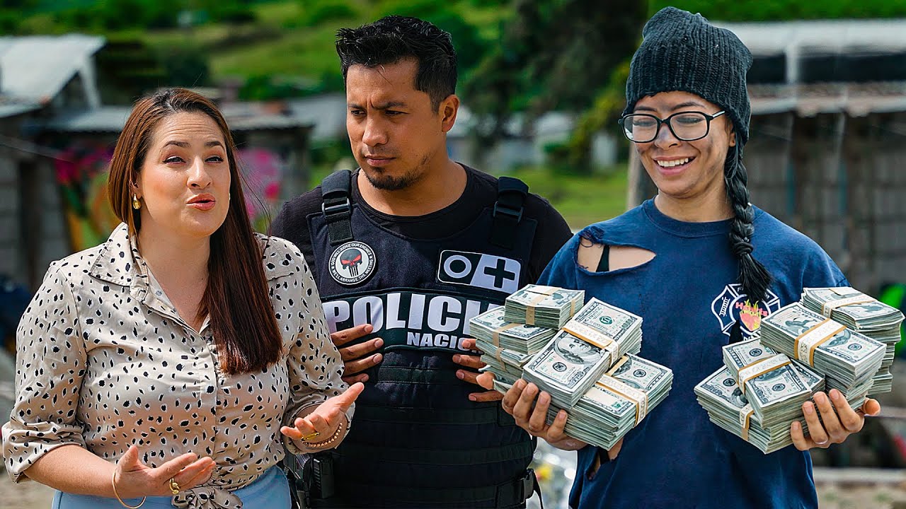 Vagabunda encontró un barril con dinero y su vida cambió para siempre