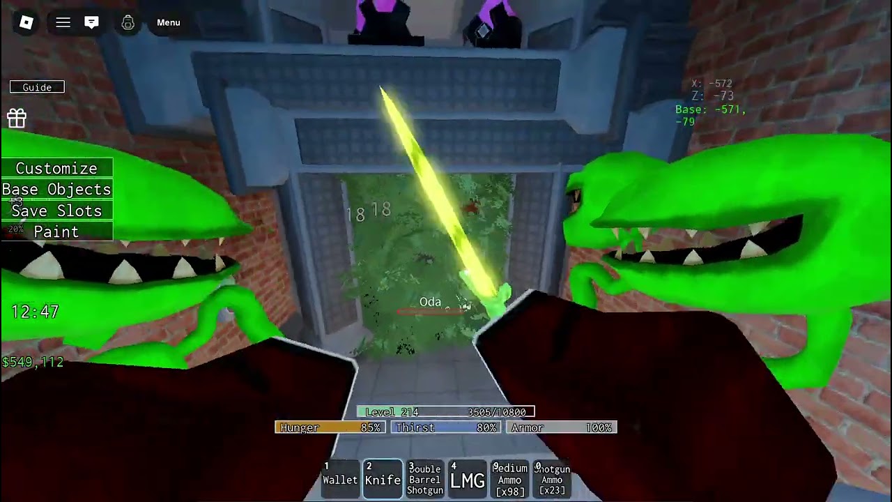 The Storage I Roblox at Killing.