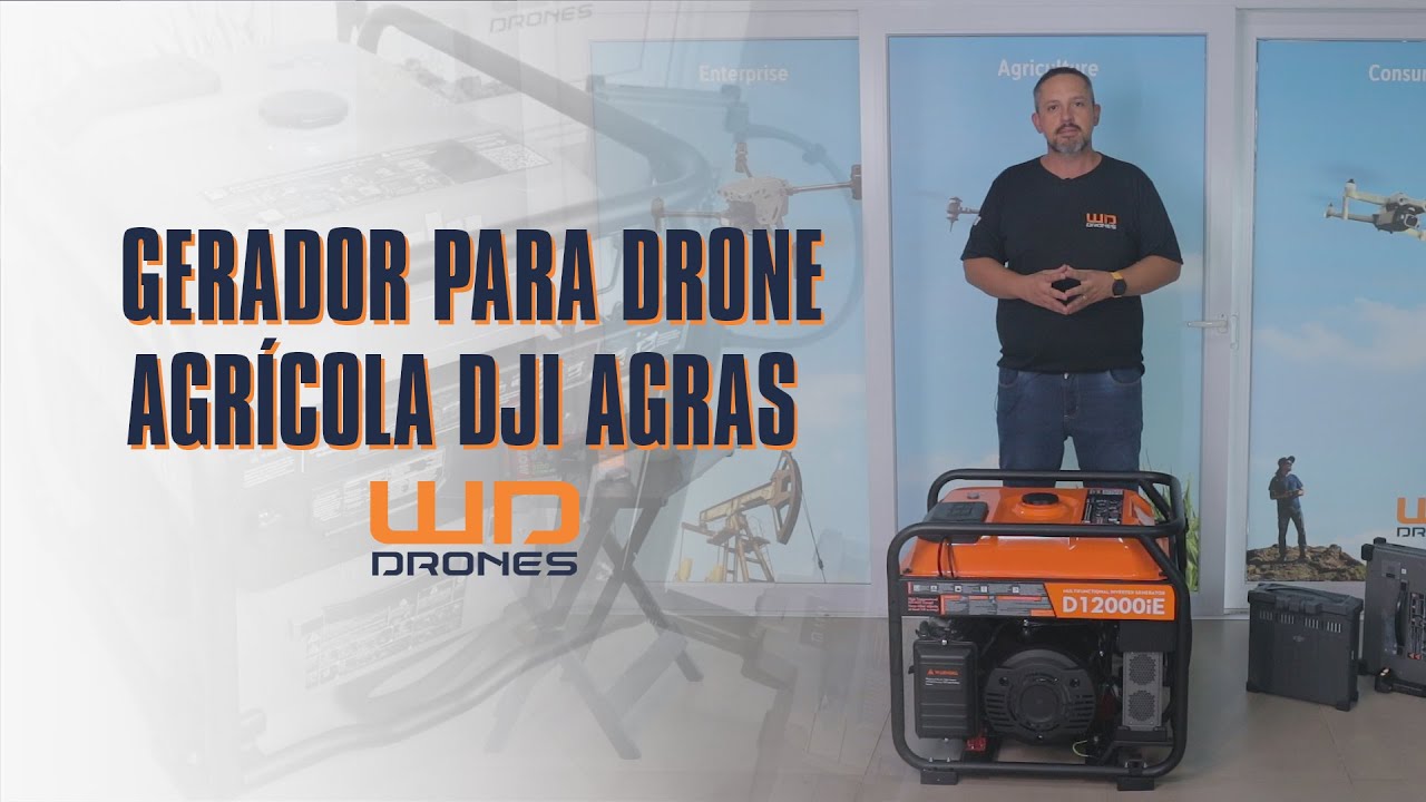 Conheça os geradores DJI para drones agrícolas de pulverização da linha DJI Agras