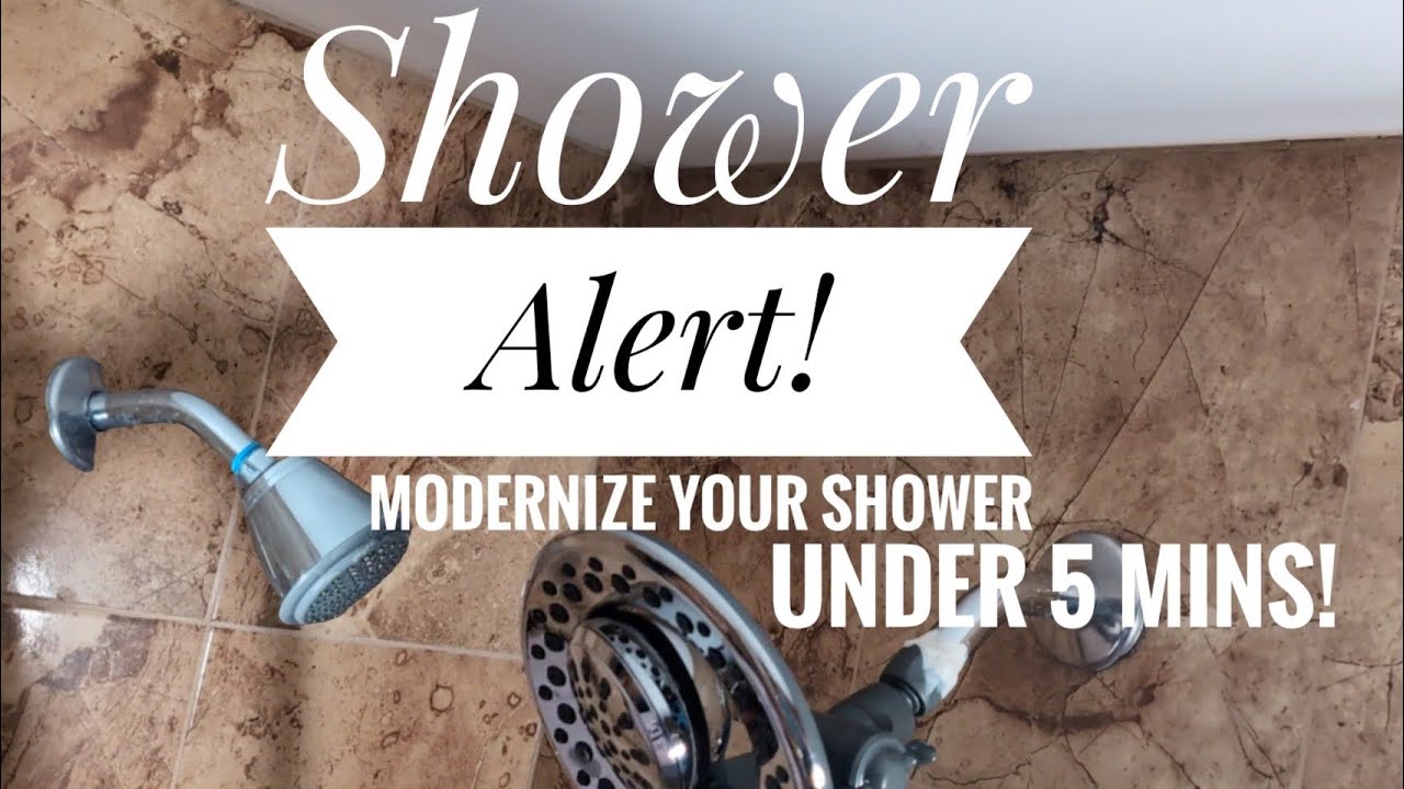 DIY Shower Upgrade under 5 mins 2025. #diy #foryou #2025 #viral