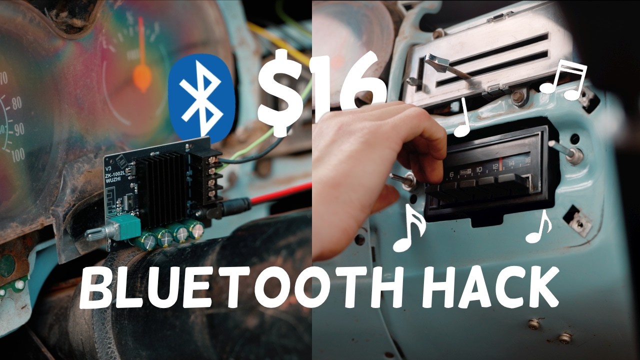 I Converted My 50 Year Old AM Radio Into a Bluetooth Receiver!