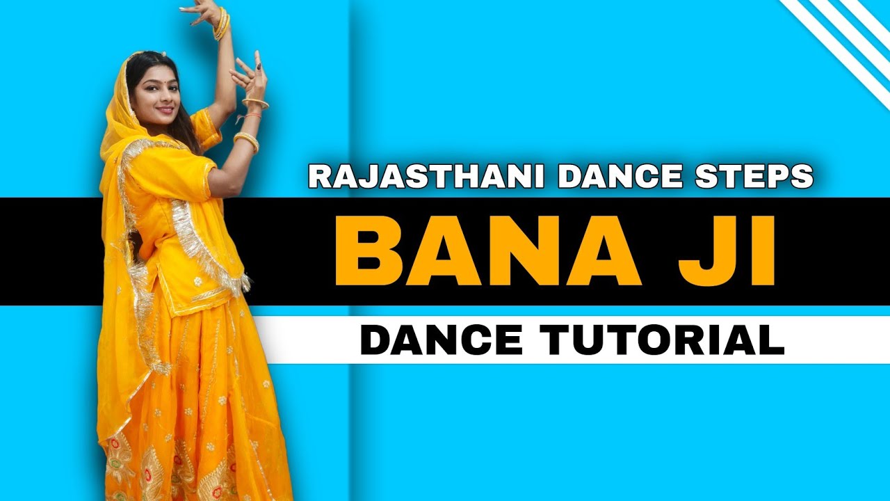 Bana Ji Dance Tutorial | Rajsthani Dance Steps | wedding special | Bana ji dance steps