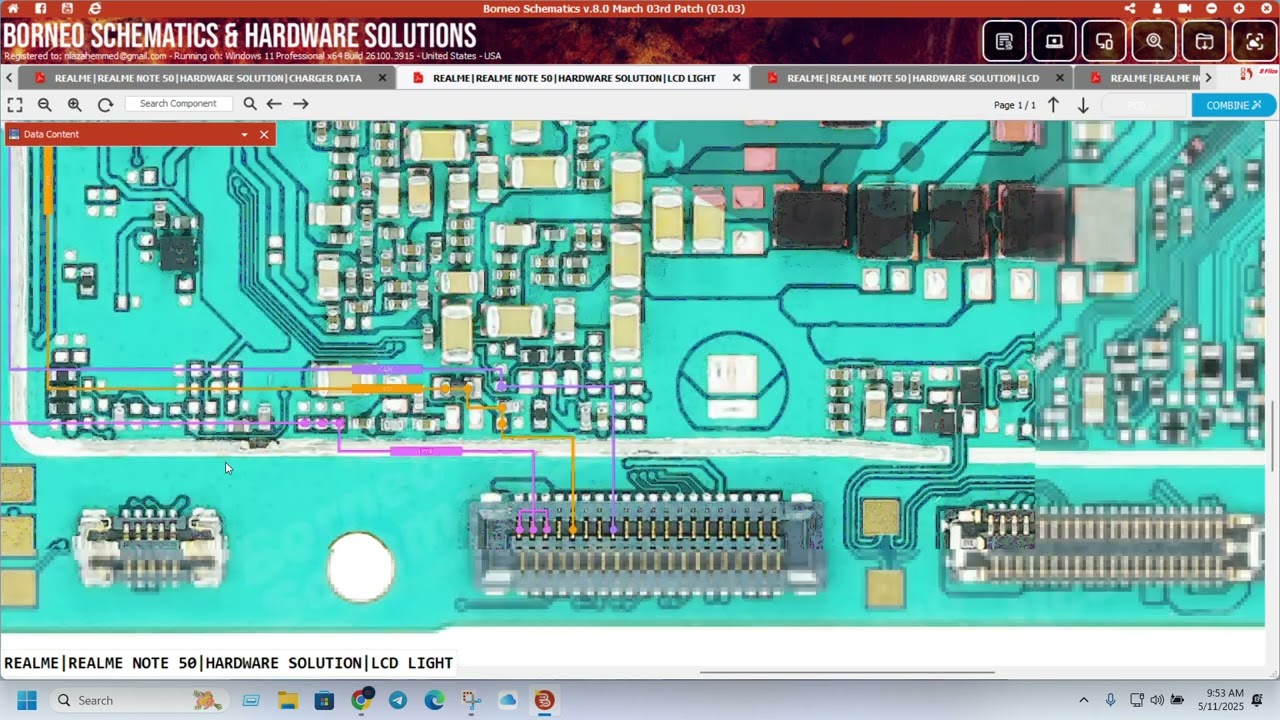 Realme Note 50 FULL Schematic Diagram @TheFixSolution
