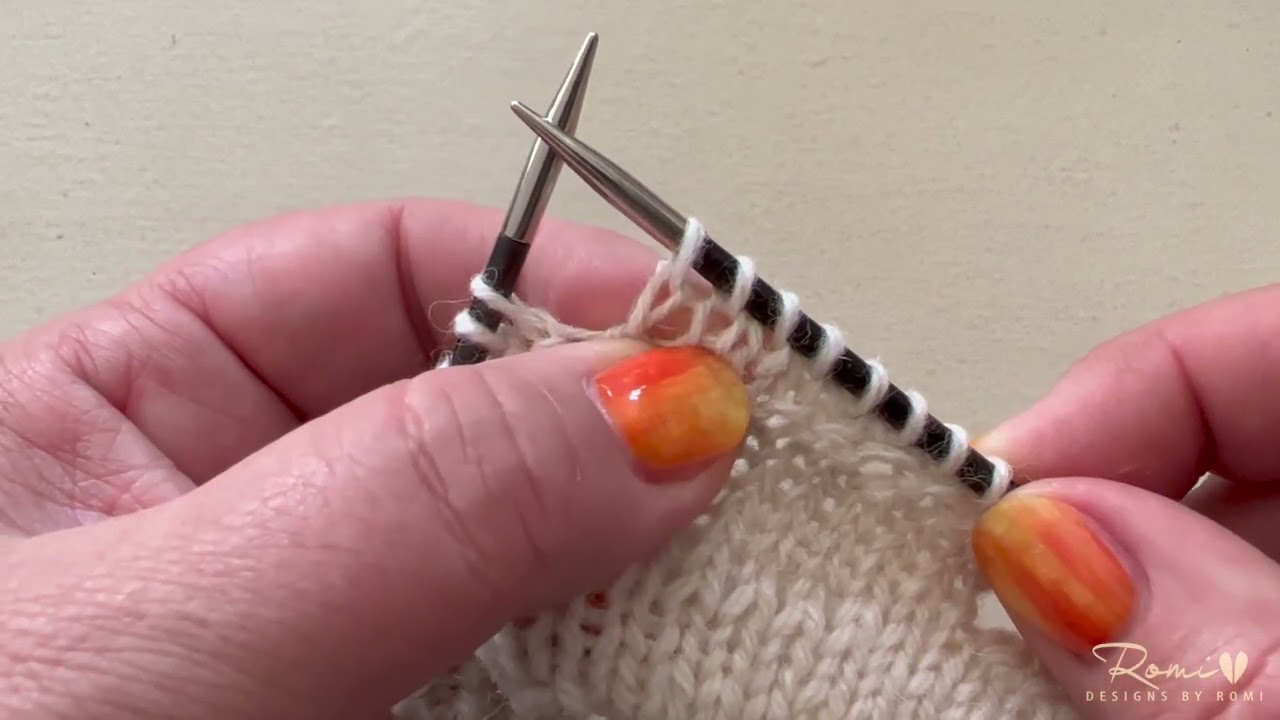 Teeny Tiny Tutorials, Basics: Continental k1 tbl (knit one stitch through back loop)