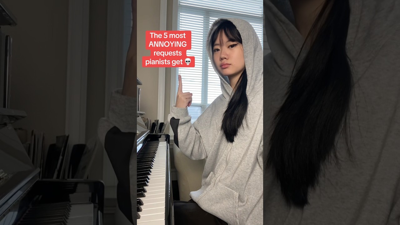 The 5 most ANNOYING requests pianists get&hellip; 🤦&zwj;♀️ #piano #pianist #bruh #memes #shorts #fyp