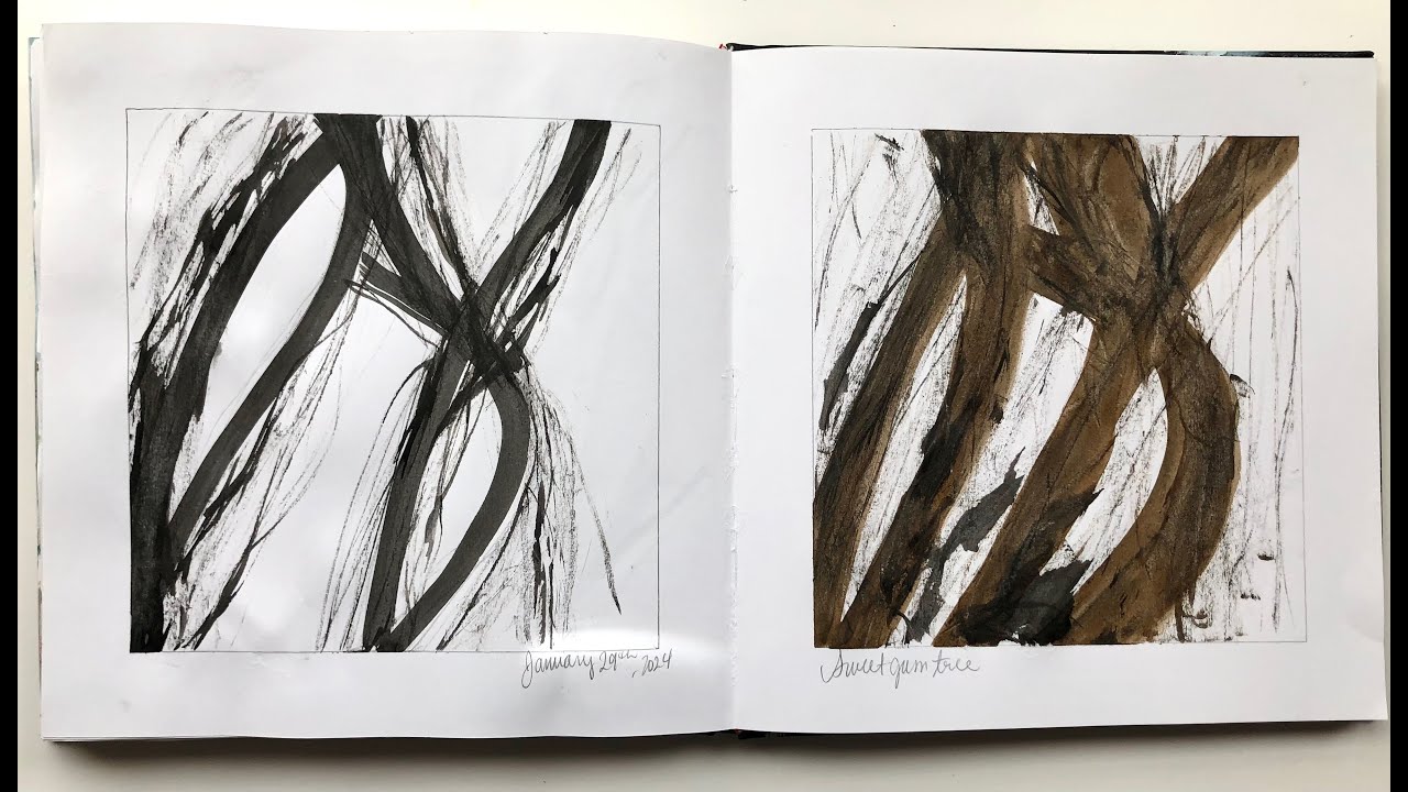 A Winter Journal: Part II Reference Images, Sketches & Abstracts
