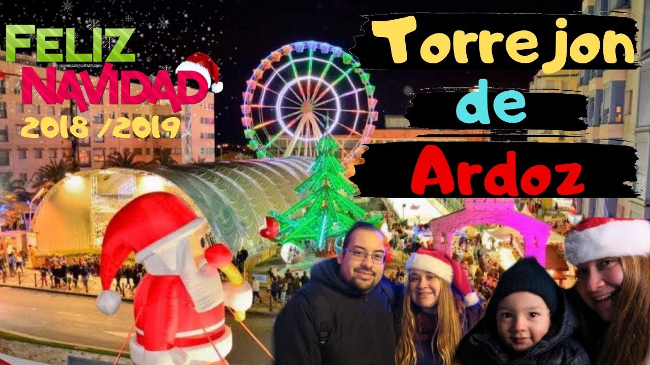Torrejon de ardoz Navidades 2018 Impresionante Madrid España😍