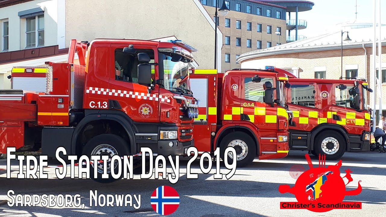 FIRE STATION DAY 2019, Sarpsborg - Norway