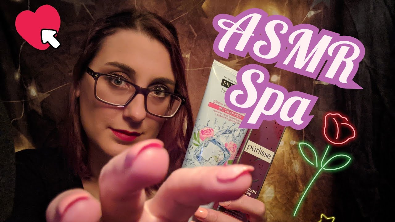 ASMR Personal Attention Spa Roleplay ~ (Repeating Words, Face Touching, Hand movements)