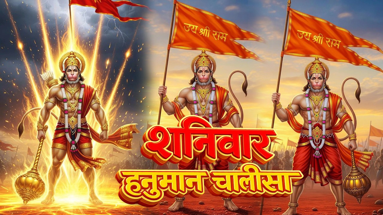 शनिवार हनुमान चालीसा सुबह सुबह सुनिए और अपना दुःख दूर कीजिये  | #Live  Bhajan Hanuman Chalisa 2026