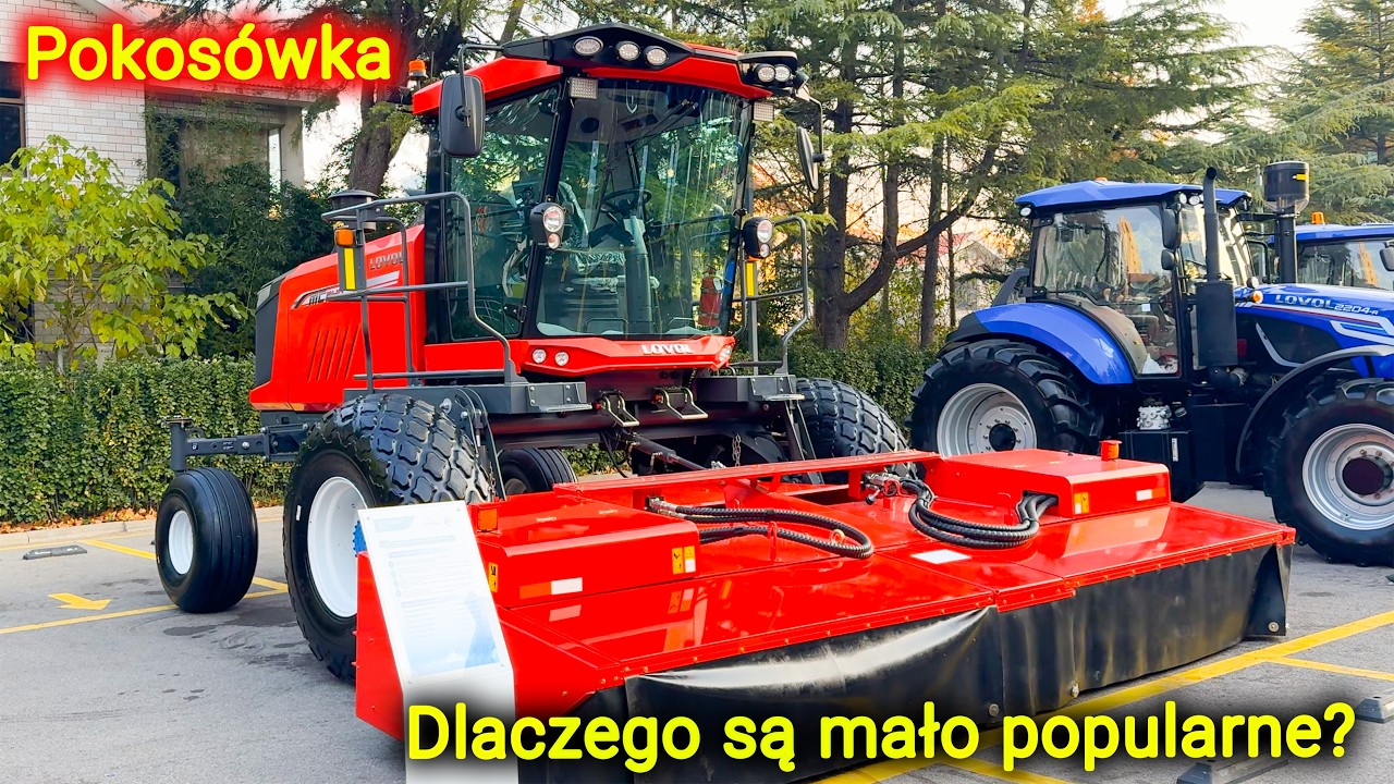 Chińskie pokosówki Lovol 👉 wkraczają na rynek! [Korbanek]