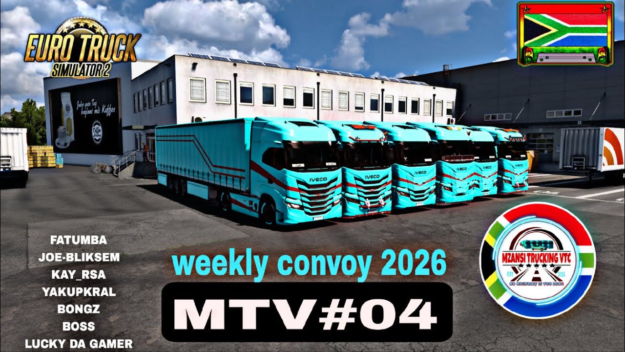ETS 2 MZANSI TRUCKING VTC (weekly convoy) 2026/01/21