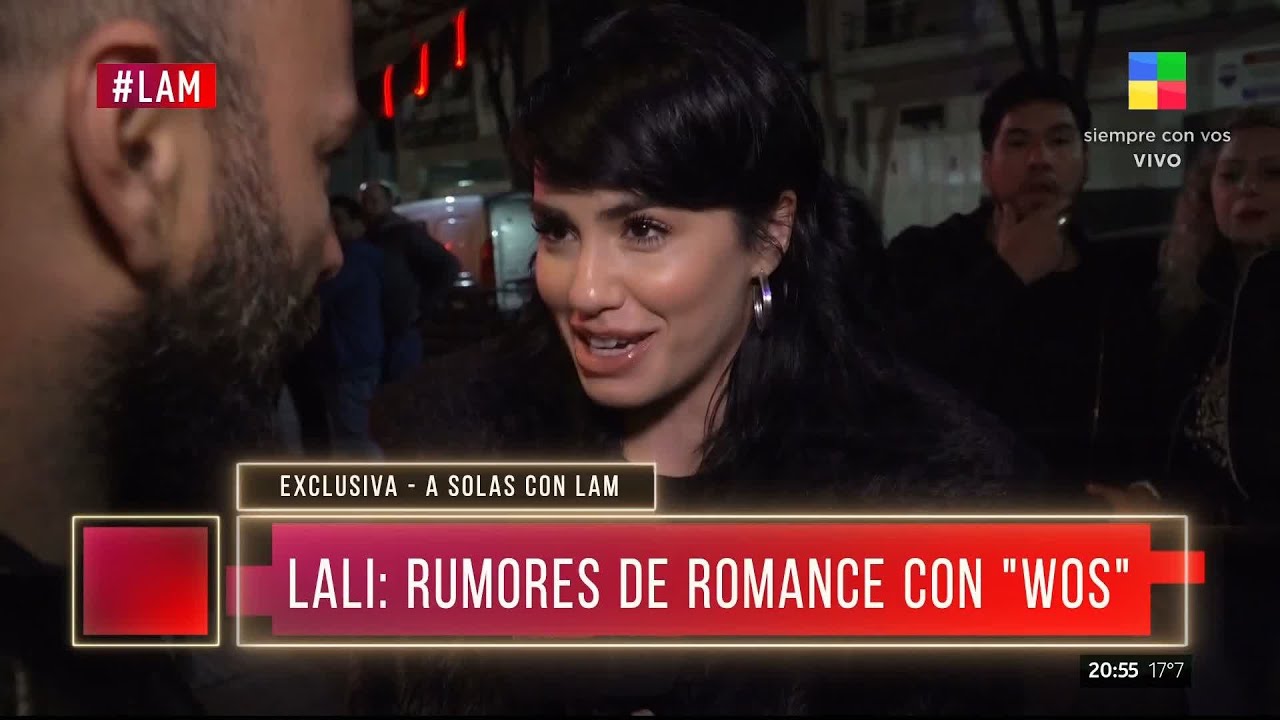 Lali: "Chapetour" y rumores de romances con Wos