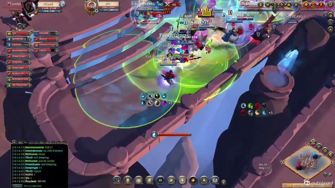 Albion ark vs Era Empire Scrims | Perma Pov | Ally Fight| Albion online| Round 2