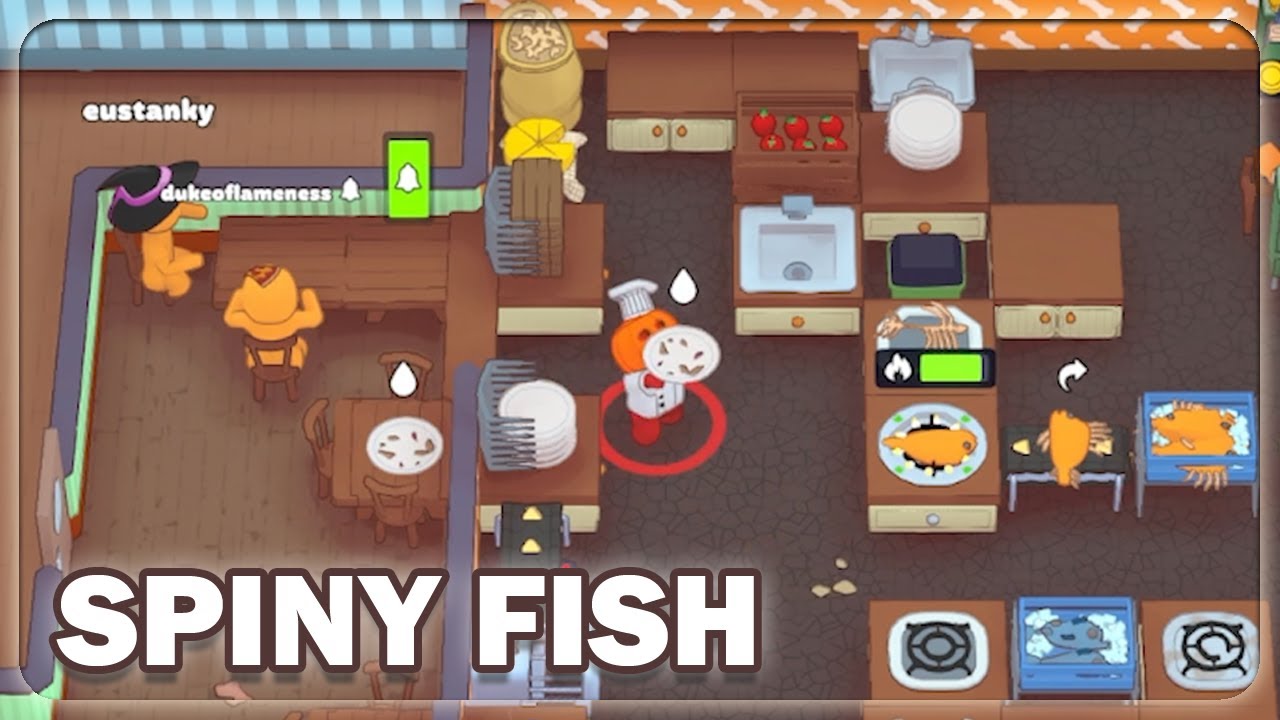 Creating Spiny Fish Automation in Plateup