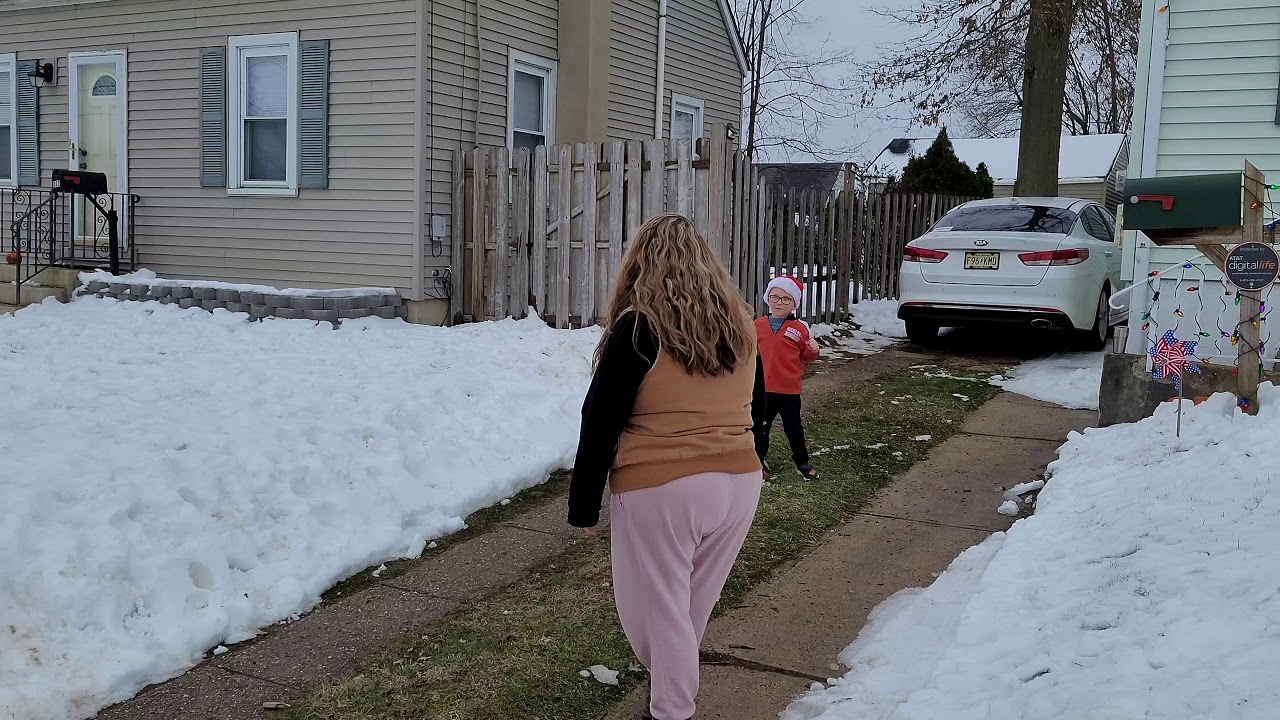 Santa on the fire truck Hamilton NJ